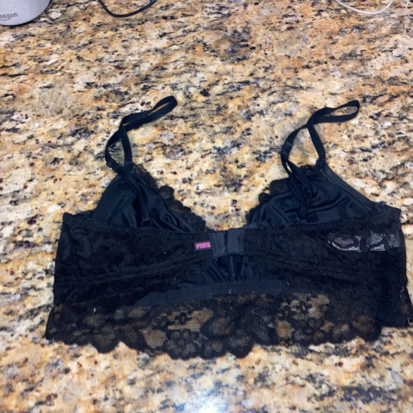 Victoria's Secret PINK Strappy Lace Bralette - Picture 2 of 4